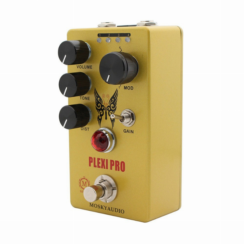 Discount code for 56% discount 37 19 MOSKYAUDIO Guitar Distortion Pedal free shipping at Cafago