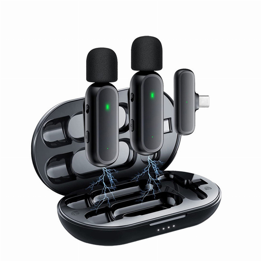 Discount code for 56% discount 18 59 K60 Wireless Clip-on Microphone free shipping at Cafago