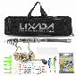 Discount code for 56% discount 26 99 Lixada 1 5m 1 8m 2 1m 2 4m Telescopic Fishing Rod and Reel Combo Full Kit free shipping at Cafago
