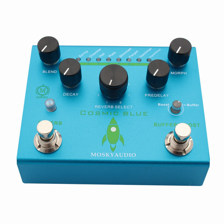 Discount code for 56% discount 59 51 MOSKYAudio Guitar Effect Pedal Digital Reverb free shipping at Cafago