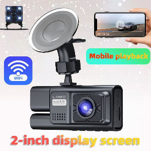 Discount code for 57% discount 26 03 3 Cameras Dash Cam Parking Monitoring free shipping at Cafago