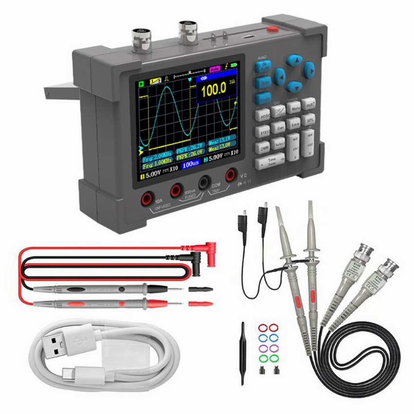 Discount code for 57% discount 86 49 3in1 Oscilloscope Multimeter free shipping at Cafago
