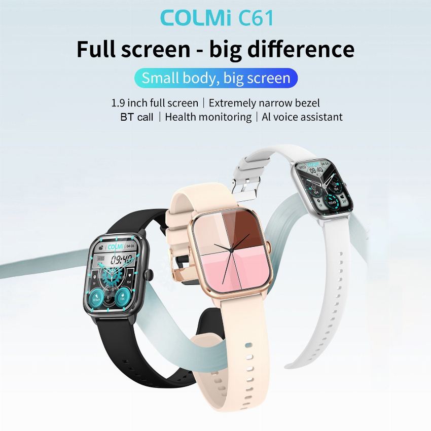 Discount code for 57% discount 24 95 COLMI C61 Smart Bracelet 1 9-Inch IPS Full Touch Screen free shipping at Cafago