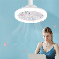 Discount code for 57% discount 26 87 Intelligent Remote Control LED Fan Light free shipping at Cafago