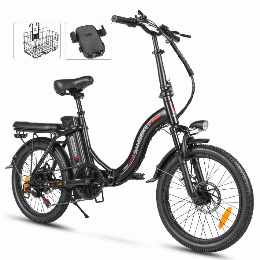 Discount code for 58% discount 639 99 SAMEBIKE CY20 Folding Electric Bike free Shipping at Cafago
