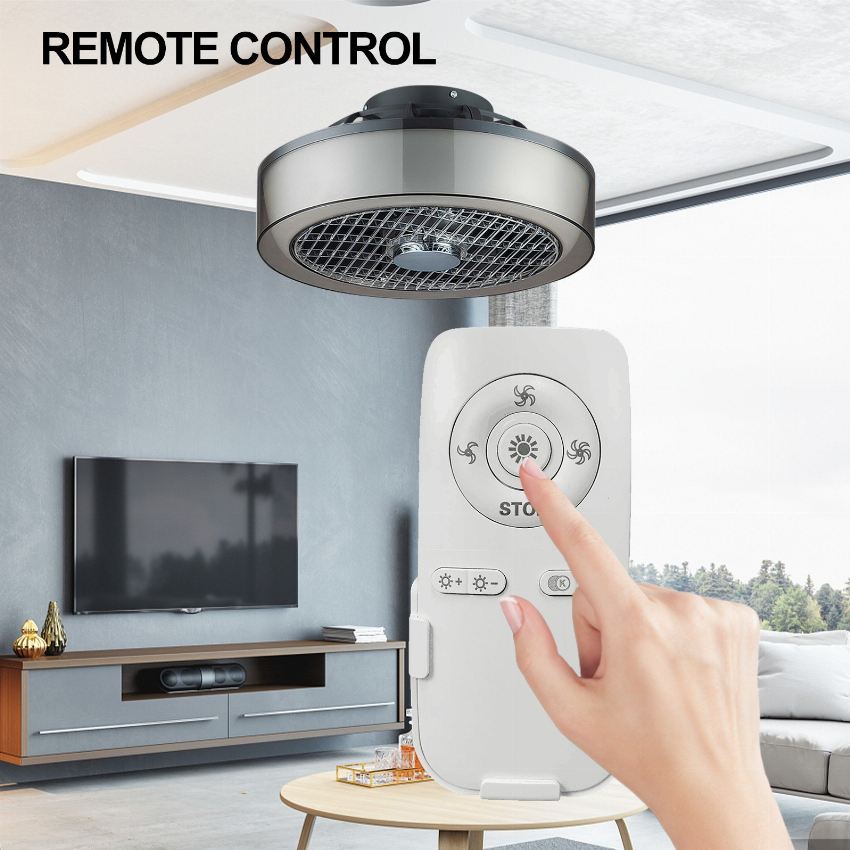 Discount code for 58% discount 92 99 Fcmila FS0027 AC220V Ceiling Fan with Lighting free shipping at Cafago