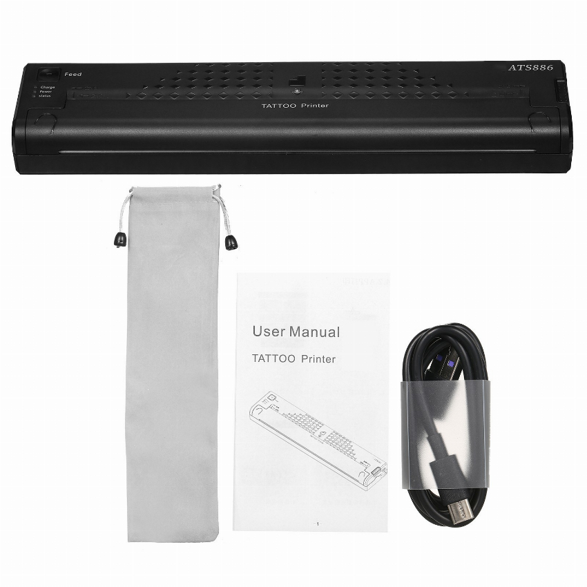 Discount code for 59% discount 110 69 Cordless Tattoo Transfer Stencil Printer free shipping at Cafago