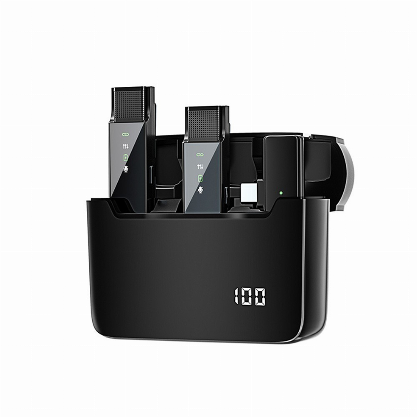 Discount code for 59% discount 21 38 S16 Mini Wireless Lavalier Microphone 2pcs free shipping at Cafago