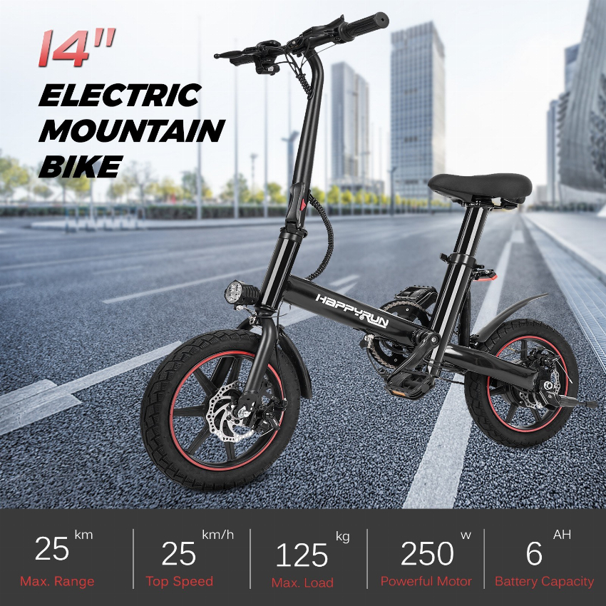 Discount code for 59% discount 419 99 Happyrun HR-X40 Folding Electric Bike free shipping at Cafago