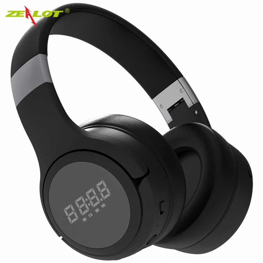 Discount code for 60% discount 19 21 ZEALOT B28 Music Headset Wireless BT Headphones free shipping at Cafago