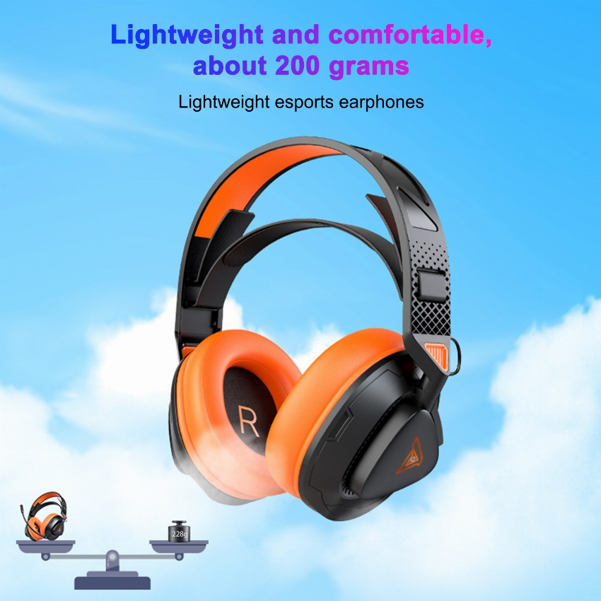 Discount code for 60% discount 28 59 TAIOU Over Ear Gaming Headset free shipping at Cafago