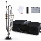 Discount code for 60% discount 139 49 ammoon Prefessional Bb Trumpet Brass free shipping at Cafago
