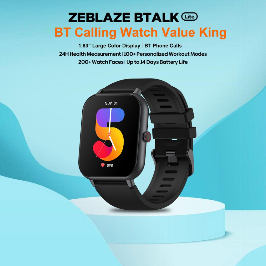 Discount code for 60% discount 17 66 Zeblaze Btalk Lite Smart Bracelet Sports Watch free shipping at Cafago