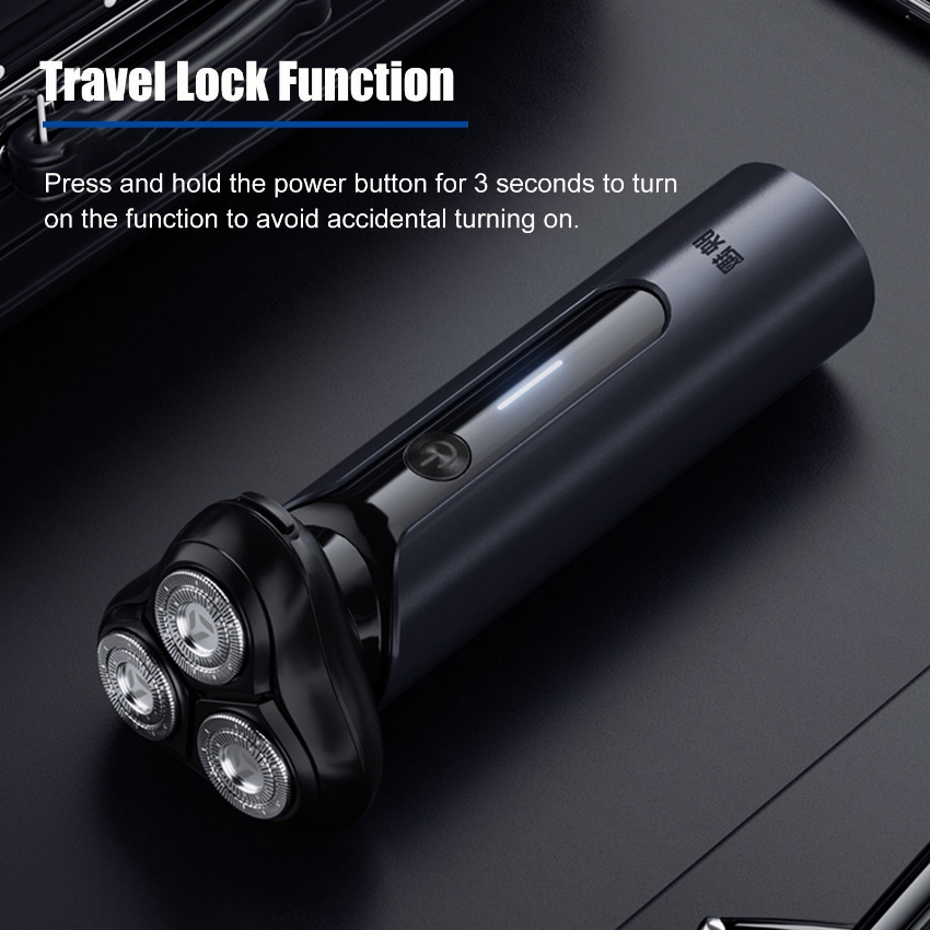 Discount code for 60% discount 19 19 ENCHEN Blackstone 9 3D Floating Blade Electric Shave free shipping at Cafago