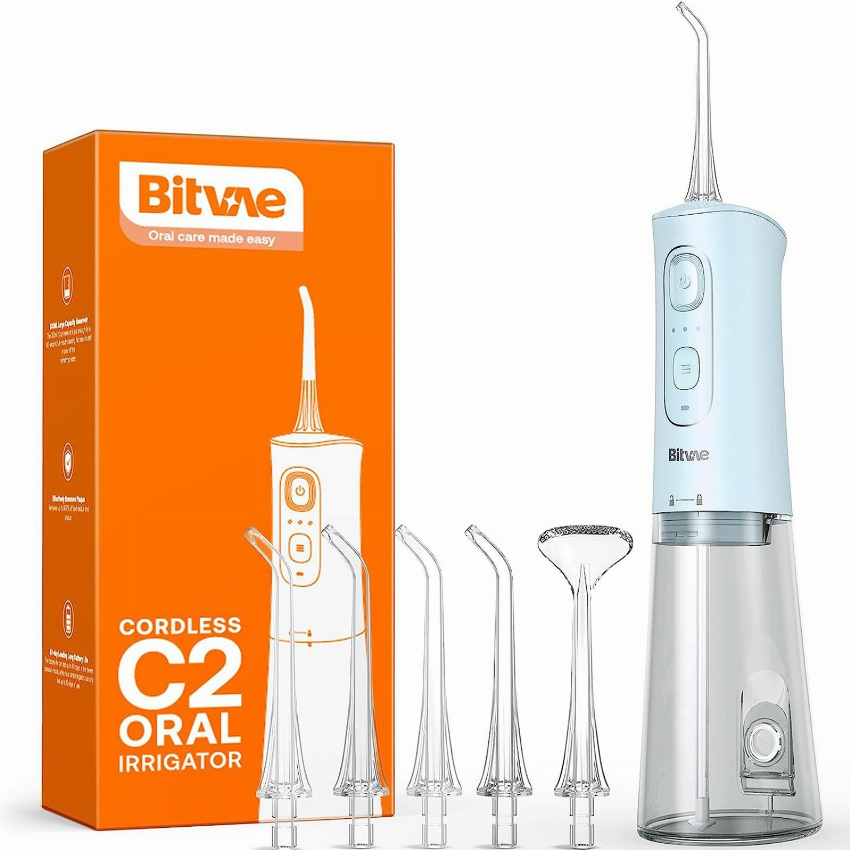 Discount code for 61% discount 19 99 Bitvae C2 Cordless Oral Irrigator Water Dental Flosser at Cafago