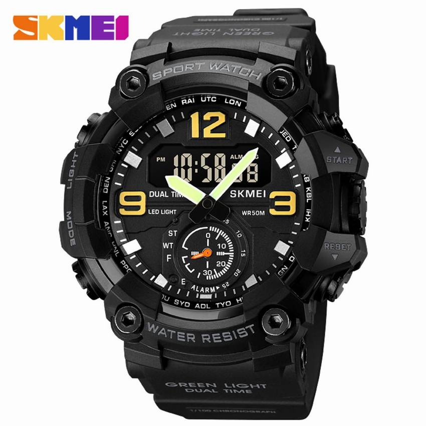 Discount code for 61% discount 10 78 SKMEI 1965 Men Watch free shipping at Cafago