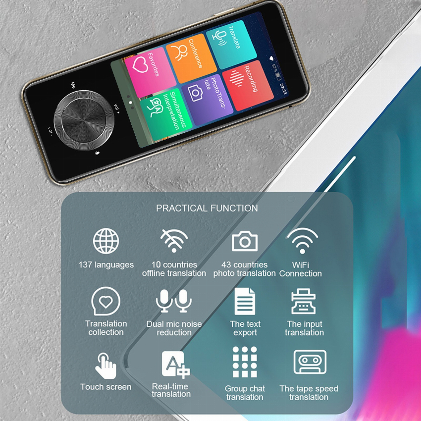 Discount code for 61% discount 79 97 BISOFICE Language Translator 137 Languages free shipping at Cafago