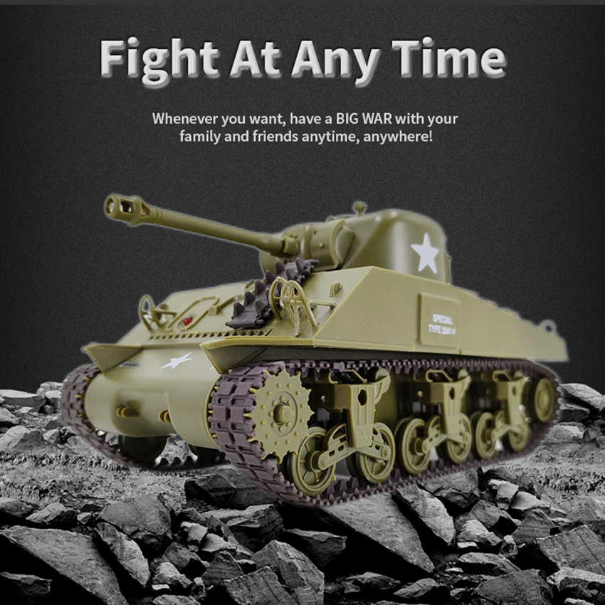 Discount code for 62% discount 30 68 1 30 2 4GHz Remote Control BattleTank Car free shipping at Cafago