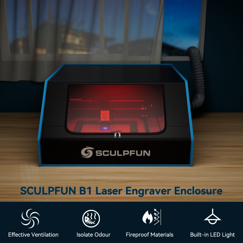 Discount code for 62% discount 75 99 SCULPFUN B1 Laser Engraver Protective Cover at Cafago