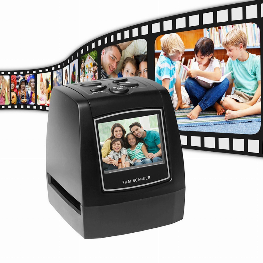 Discount code for 62% discount 46 49 Portable 2 4inch Negative Film Scanner free shipping at Cafago