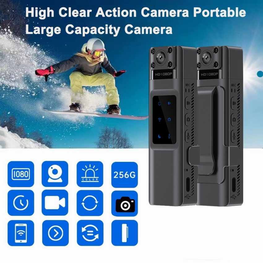Discount code for 65% discount 17 99 1080P 12MP High Clear Infrared Night Action Camera free shipping at Cafago