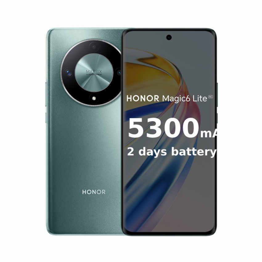 Discount code for 65% discount 269 69 HONOR Magic 6 Lite 5G Smartphone free shipping at Cafago