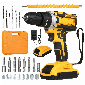 Discount code for 65% discount 50 32 Cordless Drill Driver Kits with 2 Battery free shipping at Cafago
