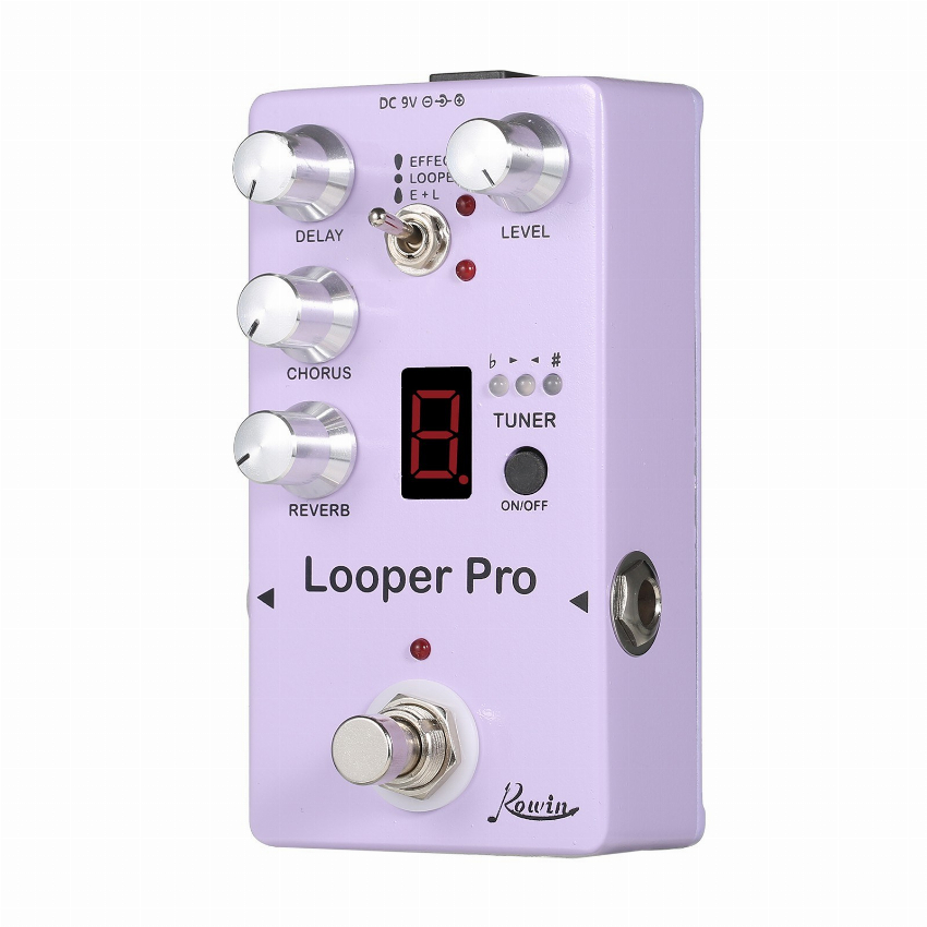 Discount code for 65% discount 37 19 Rowin RE-05 Loop Guitar Effector Looper Tuner free shipping at Cafago