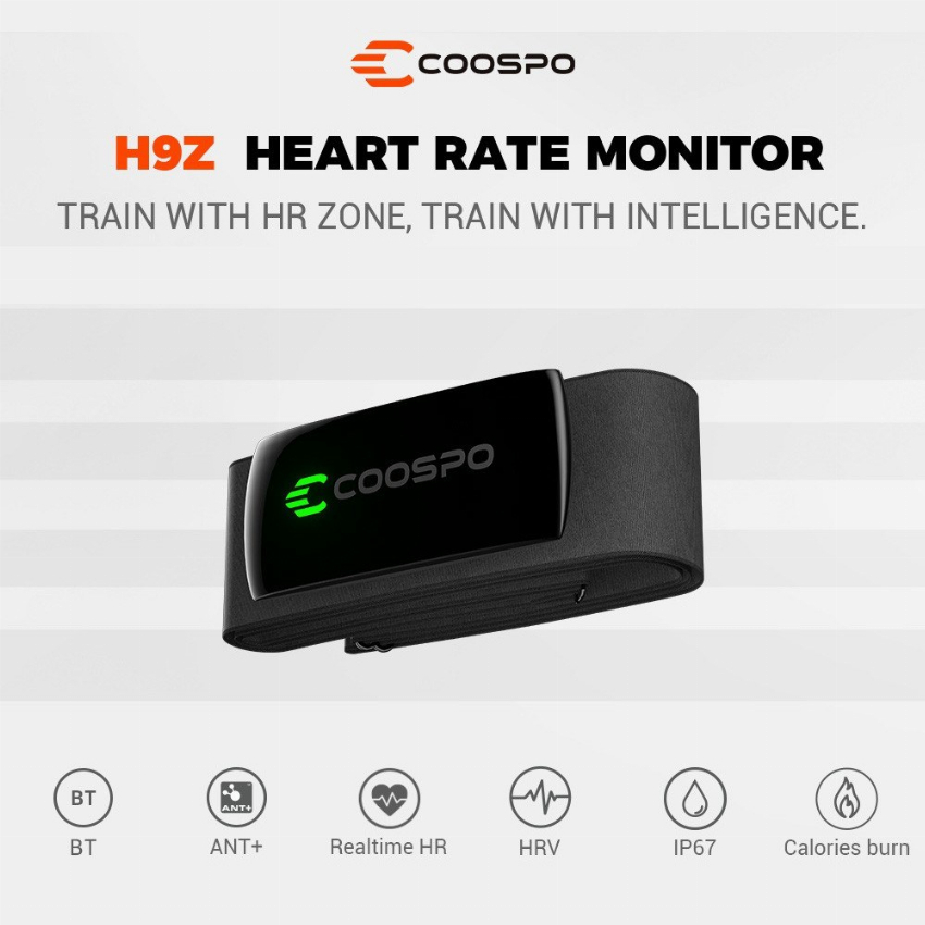 Discount code for 66% discount 27 99 coospo H9Z Heart Rate Monitor free shipping at Cafago