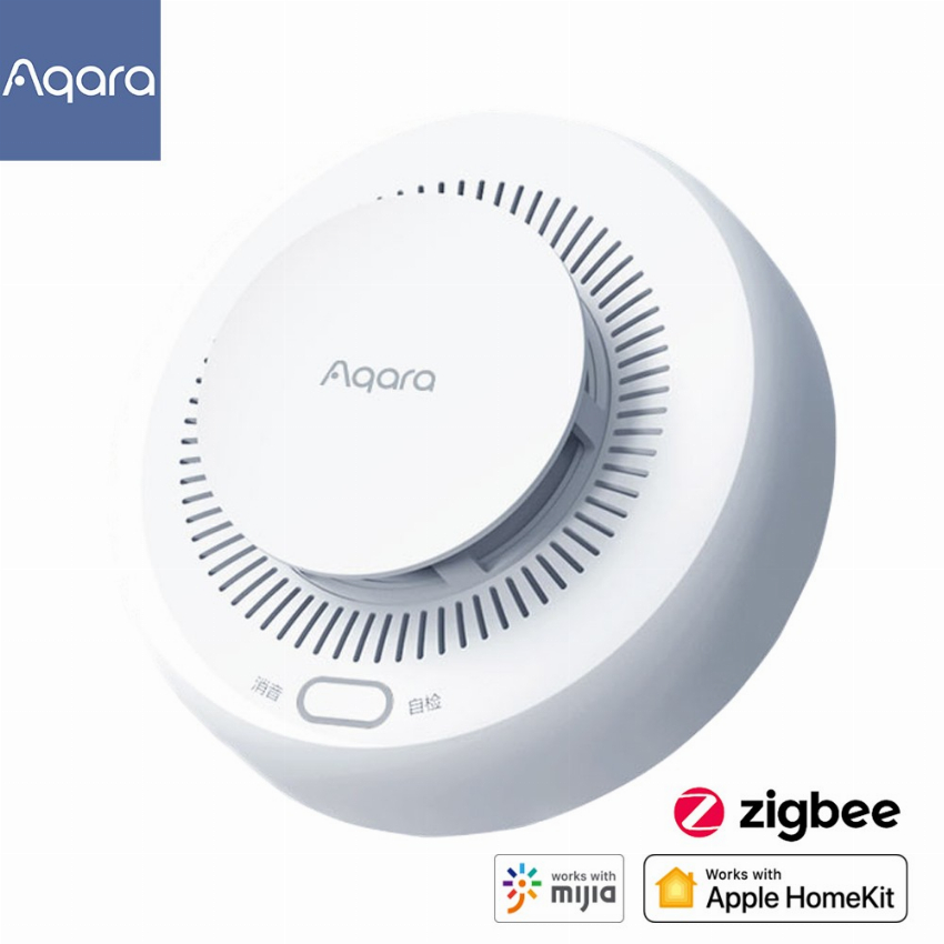 Discount code for 67% discount 24 43 Aqara Smart Smoke Detector Zigbee Fire Alarm Monitor free shipping at Cafago