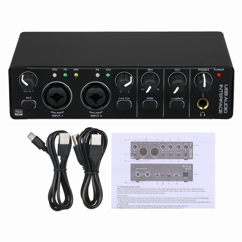 Discount code for 67% discount 37 19 B Audio Interface Sound Card free shipping at Cafago