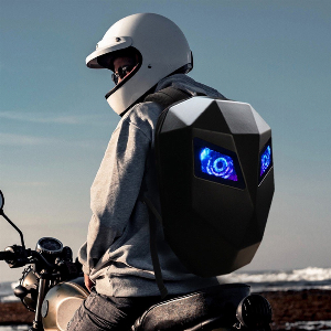 Discount code for 68% discount 129 99 LED Motorbike Backpack free shipping at Cafago