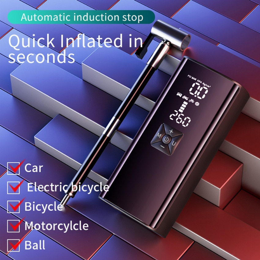 Discount code for 68% discount 32 54 Portable Inflator Pump 6000mAh Inflatable Uses free shipping at Cafago