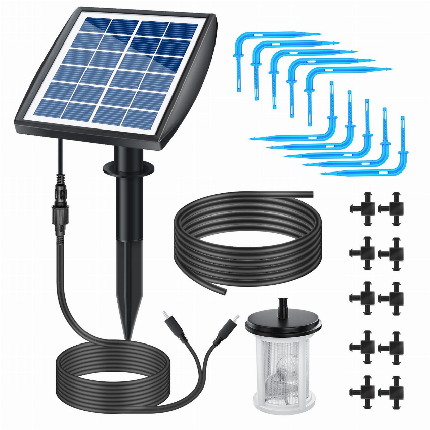 Discount code for 69% discount 25 09 Solar Irrigation Solar Auto Watering System free shipping at Cafago
