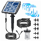 Discount code for 69% discount 25 09 Solar Irrigation Solar Auto Watering System free shipping at Cafago