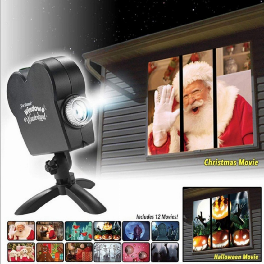 Discount code for 72% discount 22 79 12 film window projector holiday projector lights free shipping at Cafago