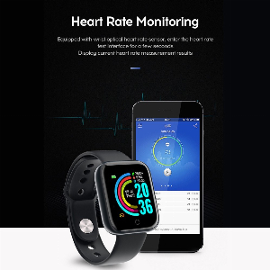 Discount code for 72% discount 7 34 Y68 1 3-Inch HD Color Touchscreen Smart Band Smart Bracelet free shipping at Cafago