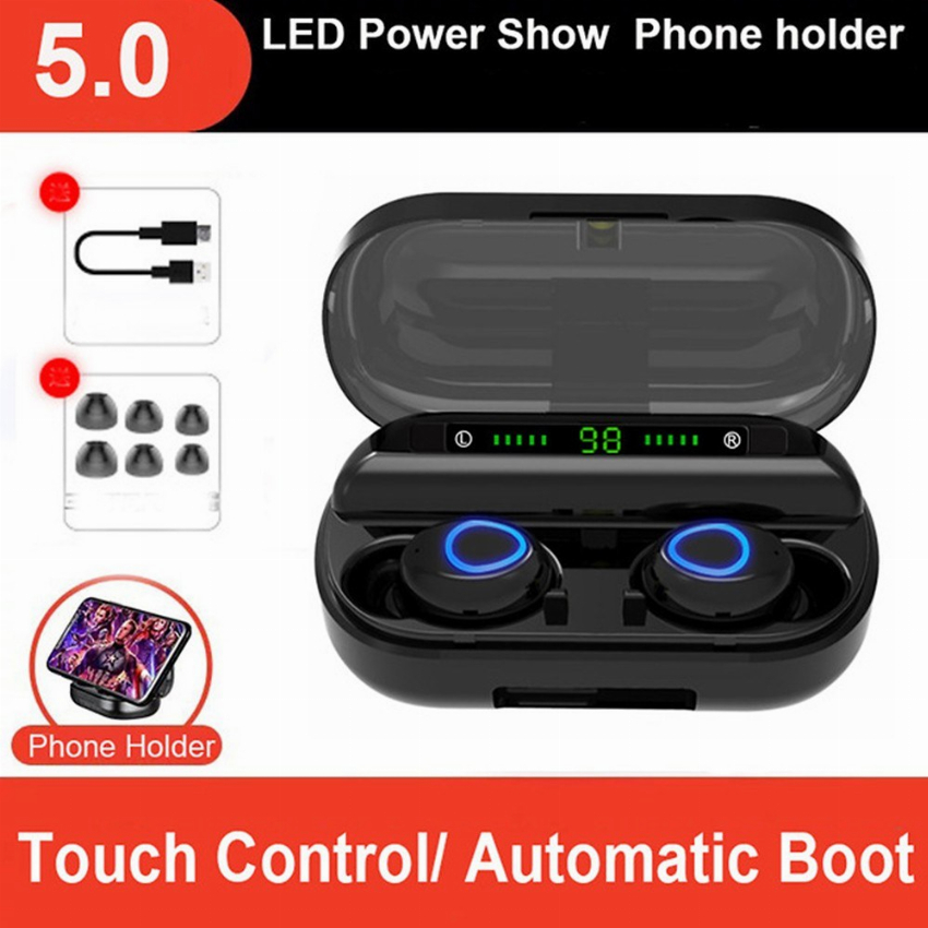 Discount code for 73% discount Clearance 7 96 V10 BT 5 0 Wireless Earphones free shipping at Cafago