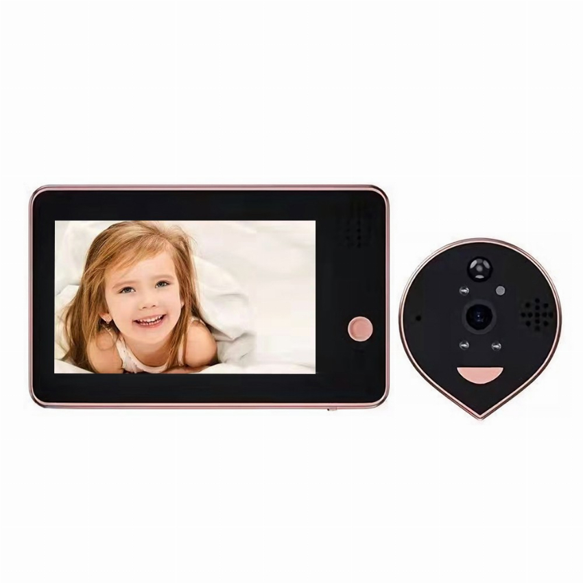 Discount code for 76% discount Clearance 45 99 Wireless Doorbell 1080P Video Peephole Intercoms free shipping at Cafago