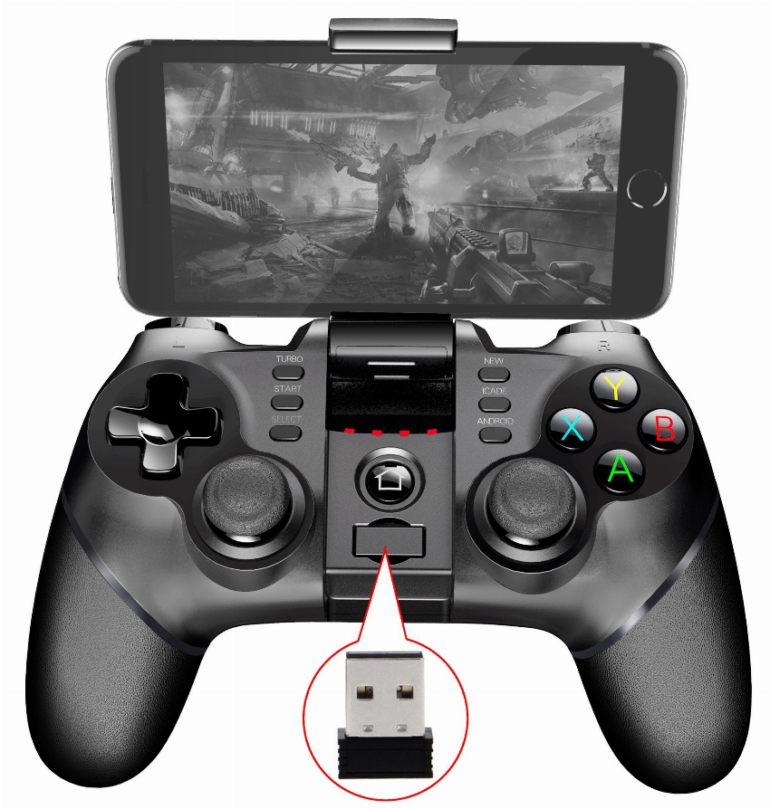 Discount code for 77% discount 11 93 Ipega Gamepad PG-9076 BT 2 4G Wireless Game Console Controller free shipping at Cafago