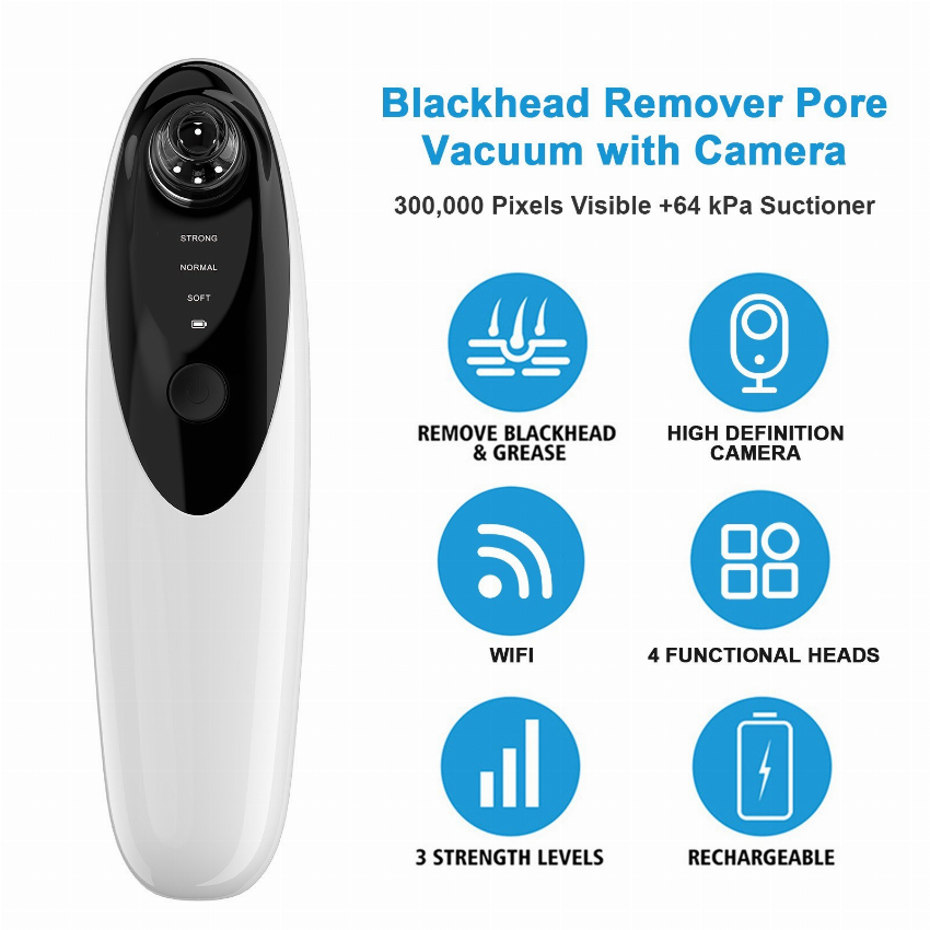 Discount code for 78% discount Clearance 13 43 Blackhead Remover with Camera Visible at Cafago