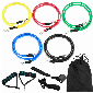 Discount code for 81% discount Clearance 10 99 11pcs Fitness Resistance Bands Set free shipping at Cafago