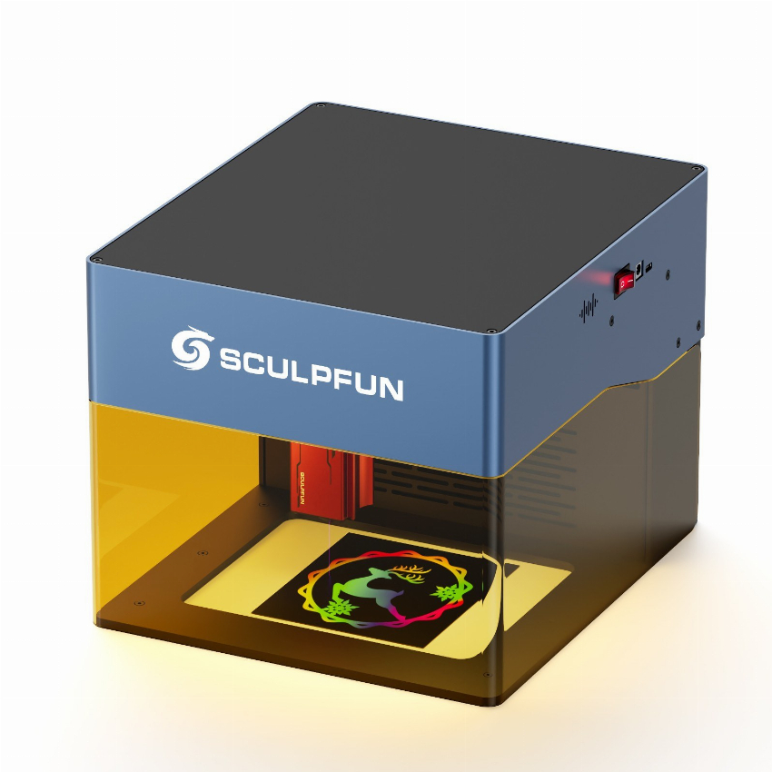 Discount code for Code 153 00 Sculpfun iCube Pro 5W Laser Engraver with Smoke Filter free Shipping at Cafago