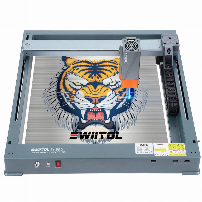 Discount code for Code 189 00 Swiitol E6 Pro 6W Integrated Structure Laser Engraver free shipping at Cafago