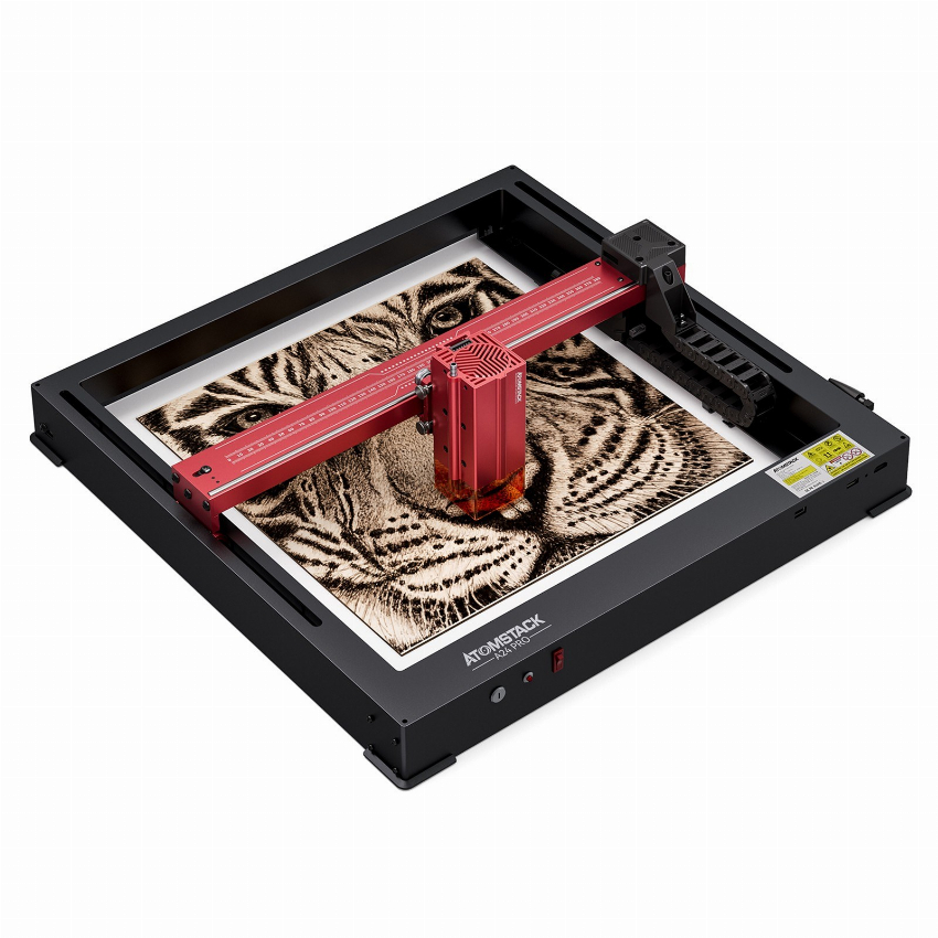 Discount code for Code 519 00 OMSTACK A24 Pro 24W Integrated Frame Laser Engraver free shipping at Cafago