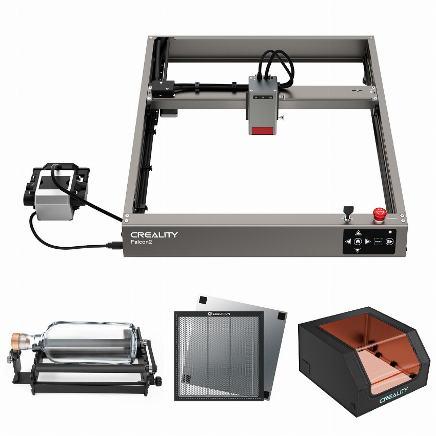 Discount code for Code 699 Creality Falcon2 22W Laser Engraver with Accessories free shipping at Cafago