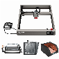 Discount code for Code 739 00 Creality Falcon2 22W Laser Engraver with Y-axis Rotary Roller and 700x720x400mm Protective Box and 400x400mm Honeycomb Working Table Board free shipping at Cafago