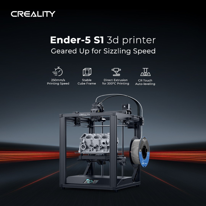 Discount code for Coupon code 399 00 Creality Ender 5 S1 3D Printer free shipping at Cafago