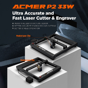 Discount code for Coupon code 869 99 ACMER P2 33W Laser Engraver with Automatic Air-assist System free shipping at Cafago