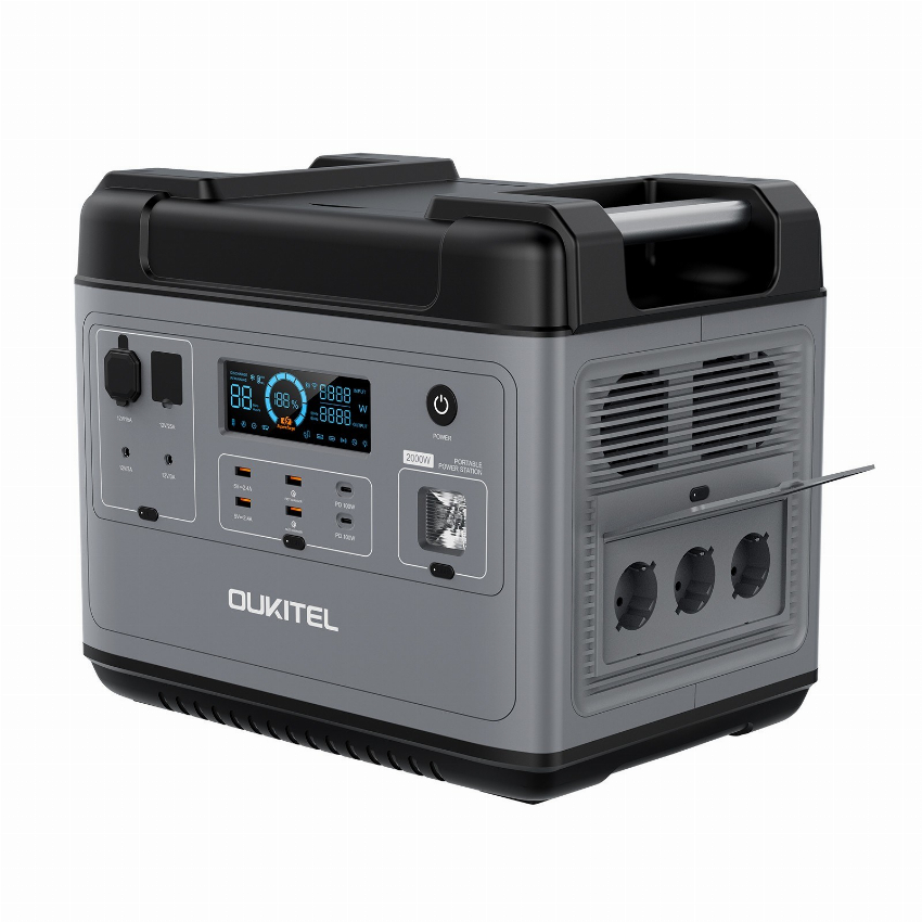 Discount code for Warehouse code 1439 00 OUKITEL P2001E 2000W Portable Power Station free shipping at Cafago